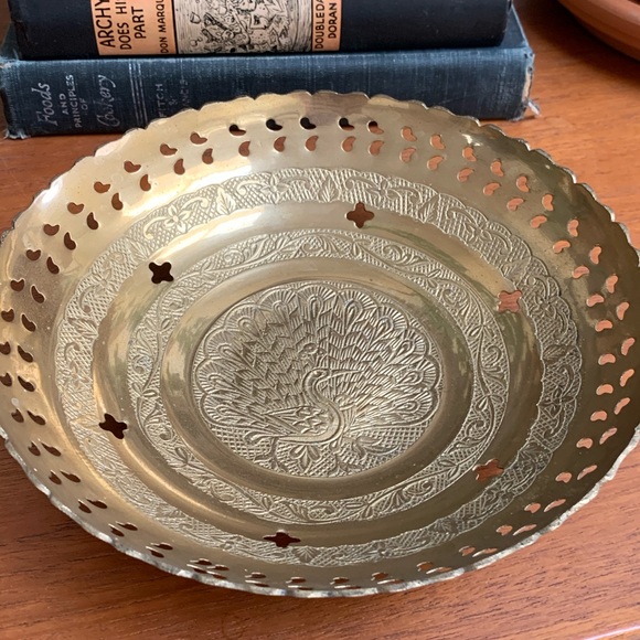 SOLD! Vintage brass bowl